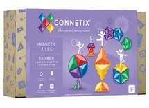 Bouwset - Connetix Rainbow Shapes Expansion Pack - vormen - magnetisch - set van 36 assorti