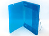 Mappen - elastobox - Bur-o-class - A4 - rug 3 cm - kunststof - gekleurd - transparant - per stuk