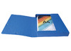 Mappen - elastobox - Exacompta - A4 - rug 4 cm - karton - blauw - per stuk