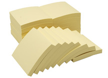 Memoblaadjes - Post-it Notes Super Sticky - zelfklevend - geel - 76 x 76 mm - set van 20
