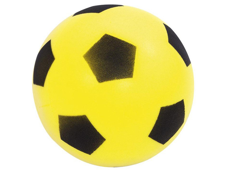Ballon de football en mousse 12cm