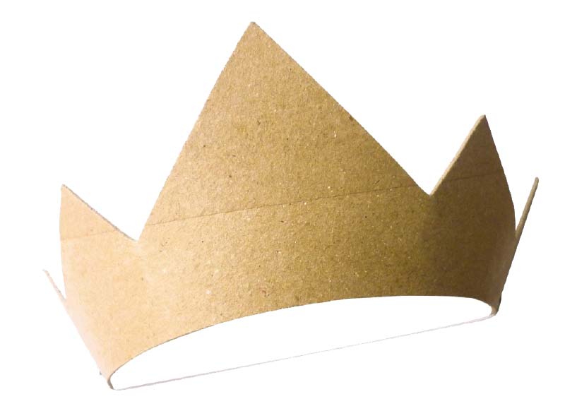 La couronne en papier