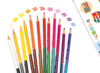 Potloden - kleurpotloden - Milan Bicolor - driehoekig - dun - tweekleurig - set van 12
