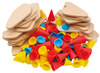 Bouwset - Piks - kleurrijke kegels - voordeelpakket - set van 128