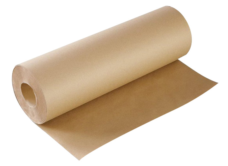 Inpakpapier - knutselpapier - bruin 1,2 m - per rol van 300 m - Baert