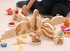 Speelgoed ruimte - verdelers - Tickit - hout - per set