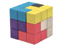 Ruimtelijk inzicht - bouwspel - denkspel - Soma - kubussen - tetris - per spel