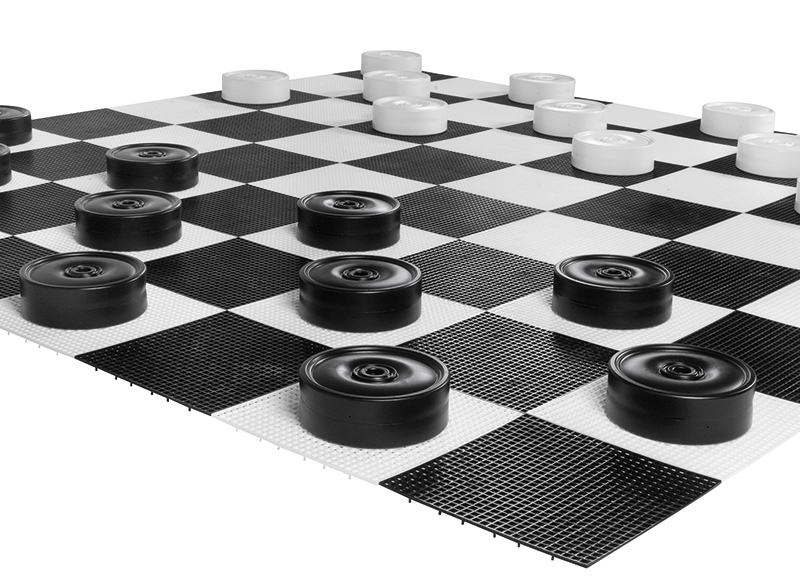 krab Bijwerken Ezel Speelplaatsmarkering - stukken voor giga voor dam- en schaakbord - per set  - Baert