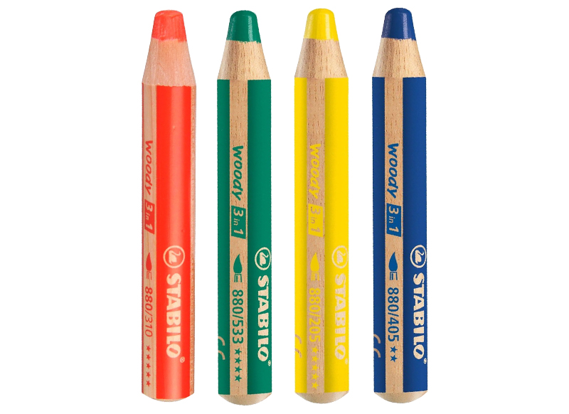Crayon craie ; 4 couleurs au choix